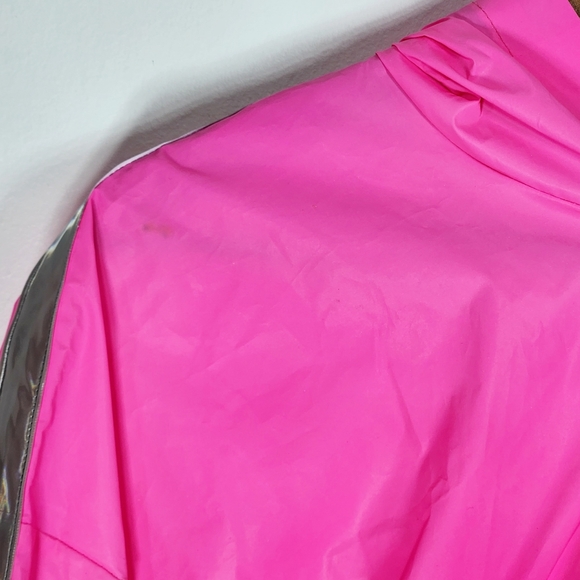 Nova Sport neon pink waterproof cropped track jacket size Large - Picture 11 of 13